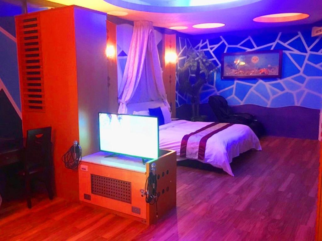 Swan Lake Motel Quận Quy Sơn Ngoại thất bức ảnh